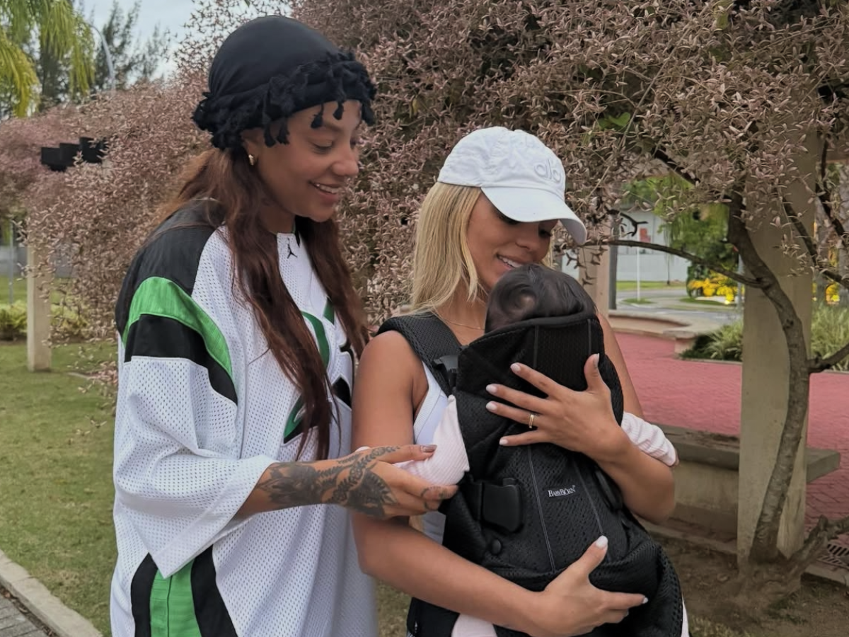 Ludmilla e Brunna comemoram 1o Dia das Crianças com Zuri: “Mágico”