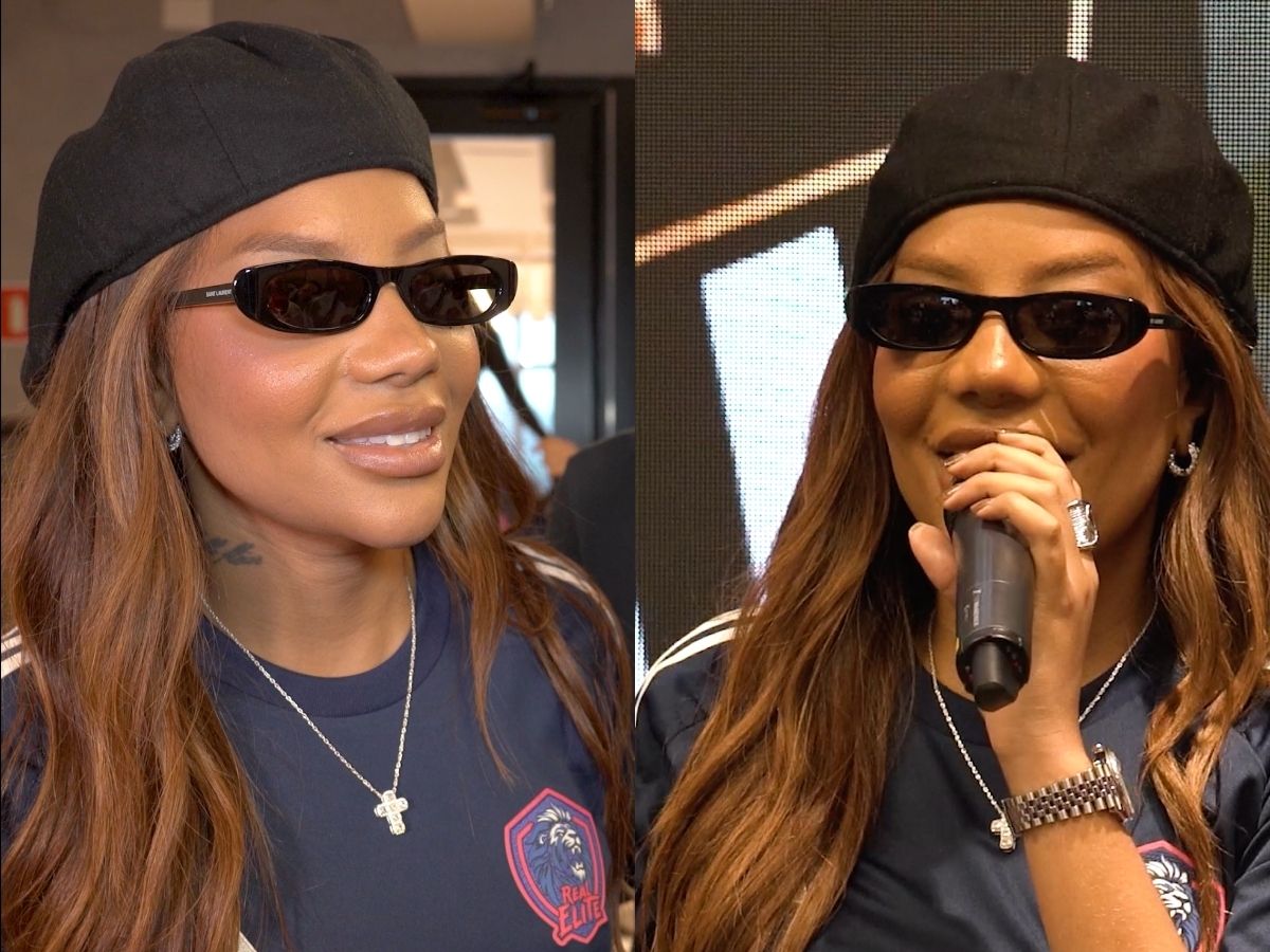 Ludmilla celebra compra de time em evento da Kings League: “Uma das coisas mais loucas”