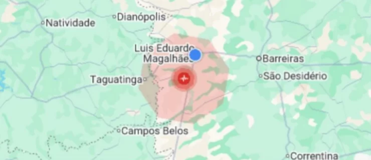 Teve terremoto na Bahia?