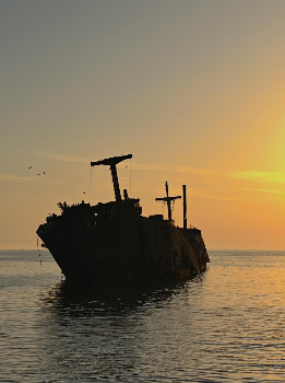 Stranded Ship