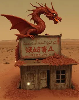 Red dragon's roadside cabin