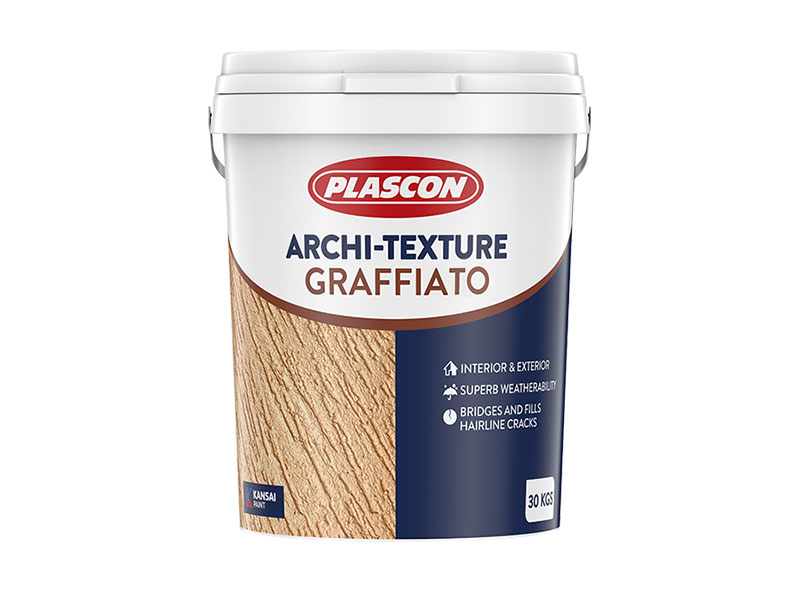 PLASCON ARCHITEXTURE GRAFFIATO (OTHER COLOURS) – Exterior 30Kgs