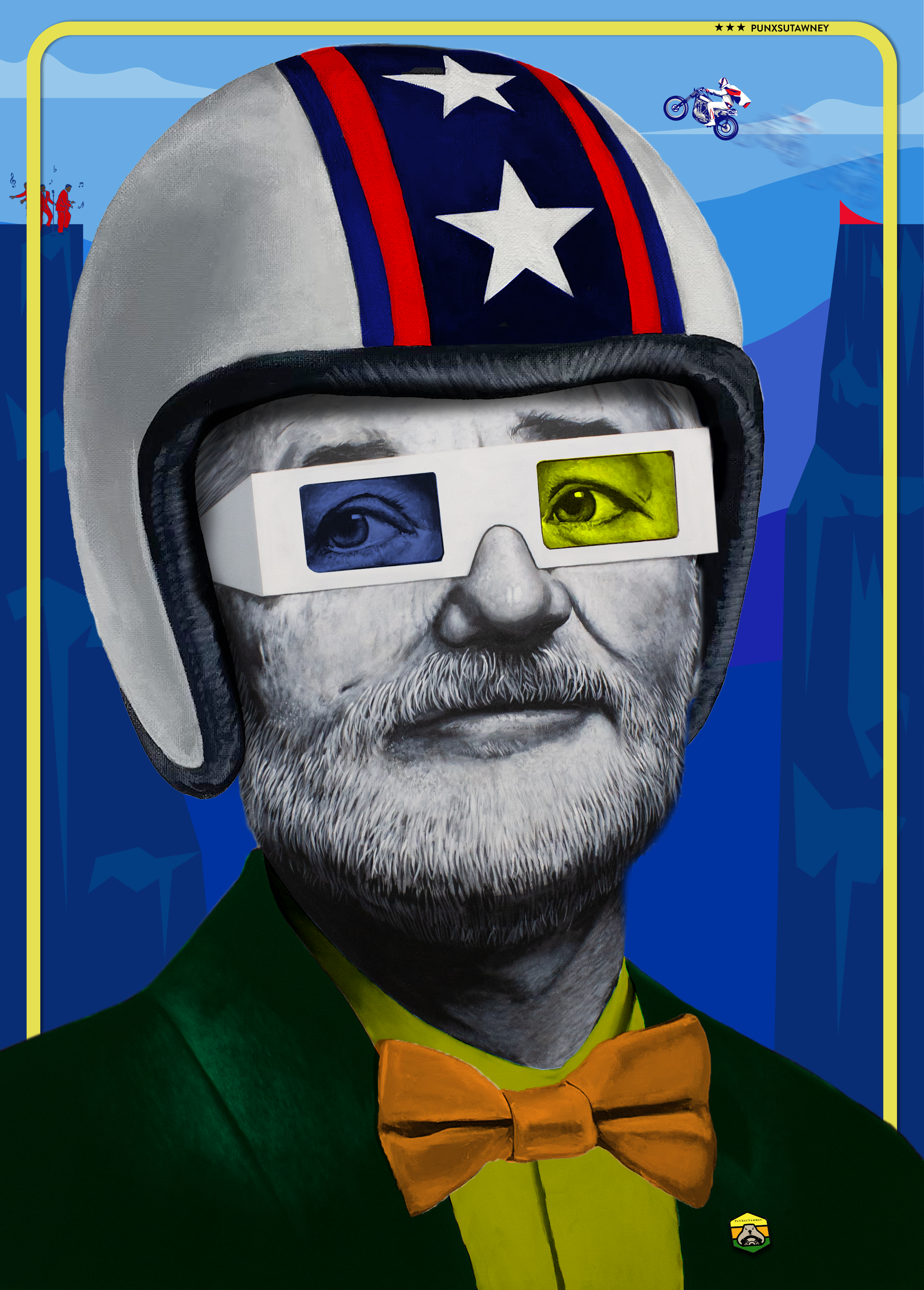 Evel Knievel's Helmet - Punxsutawney