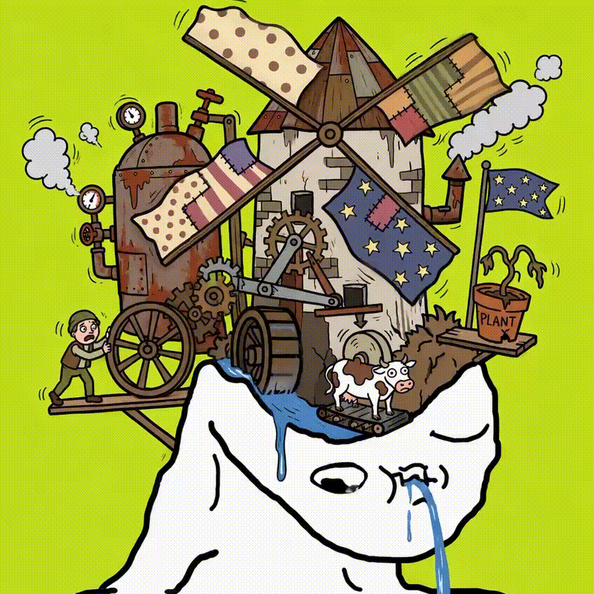 Brainless Hood Retards artwork