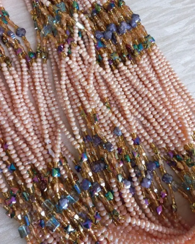 Authentic Nigerian waist beads photo