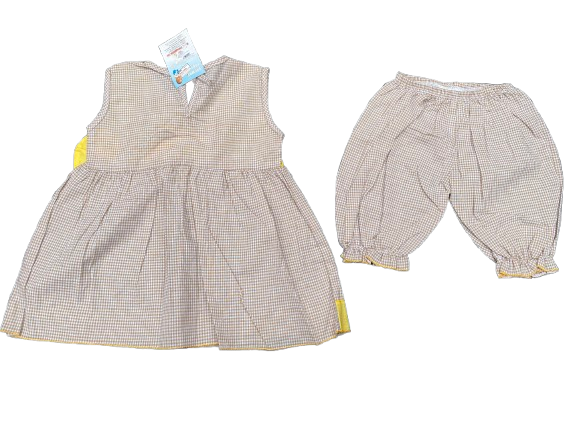 Baby Light Dress With Long Pants