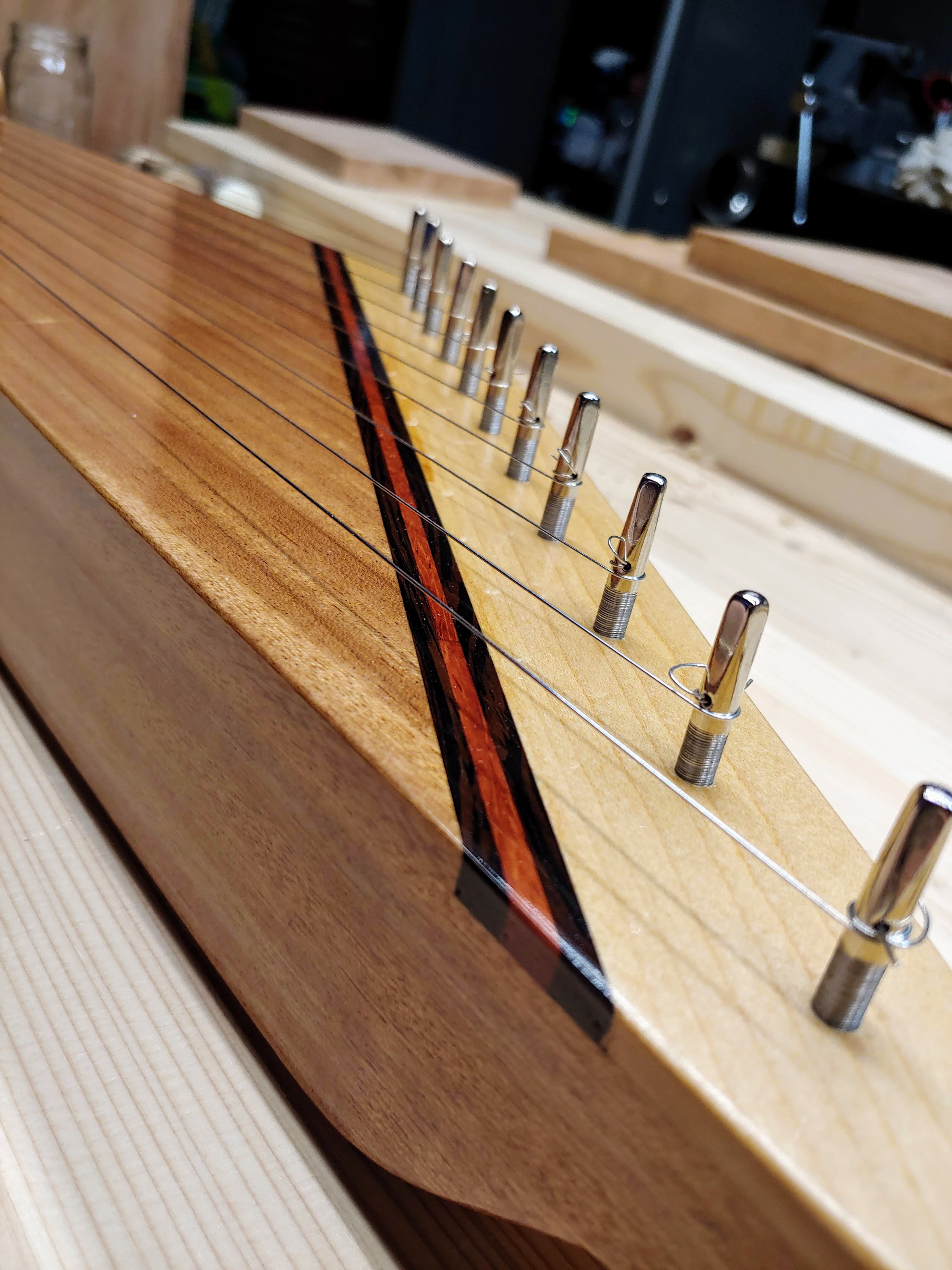 Figure 17. Detail of the accent after finishing.