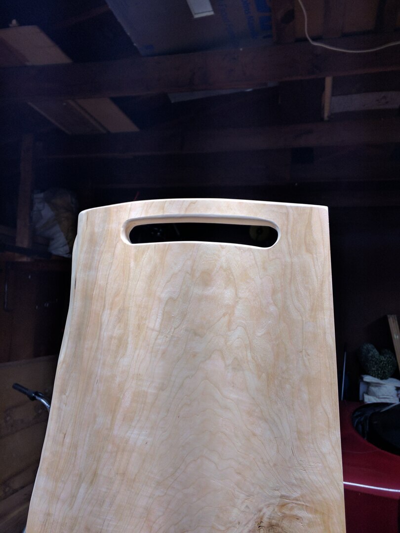 Figure 4. Curved handle at the top.