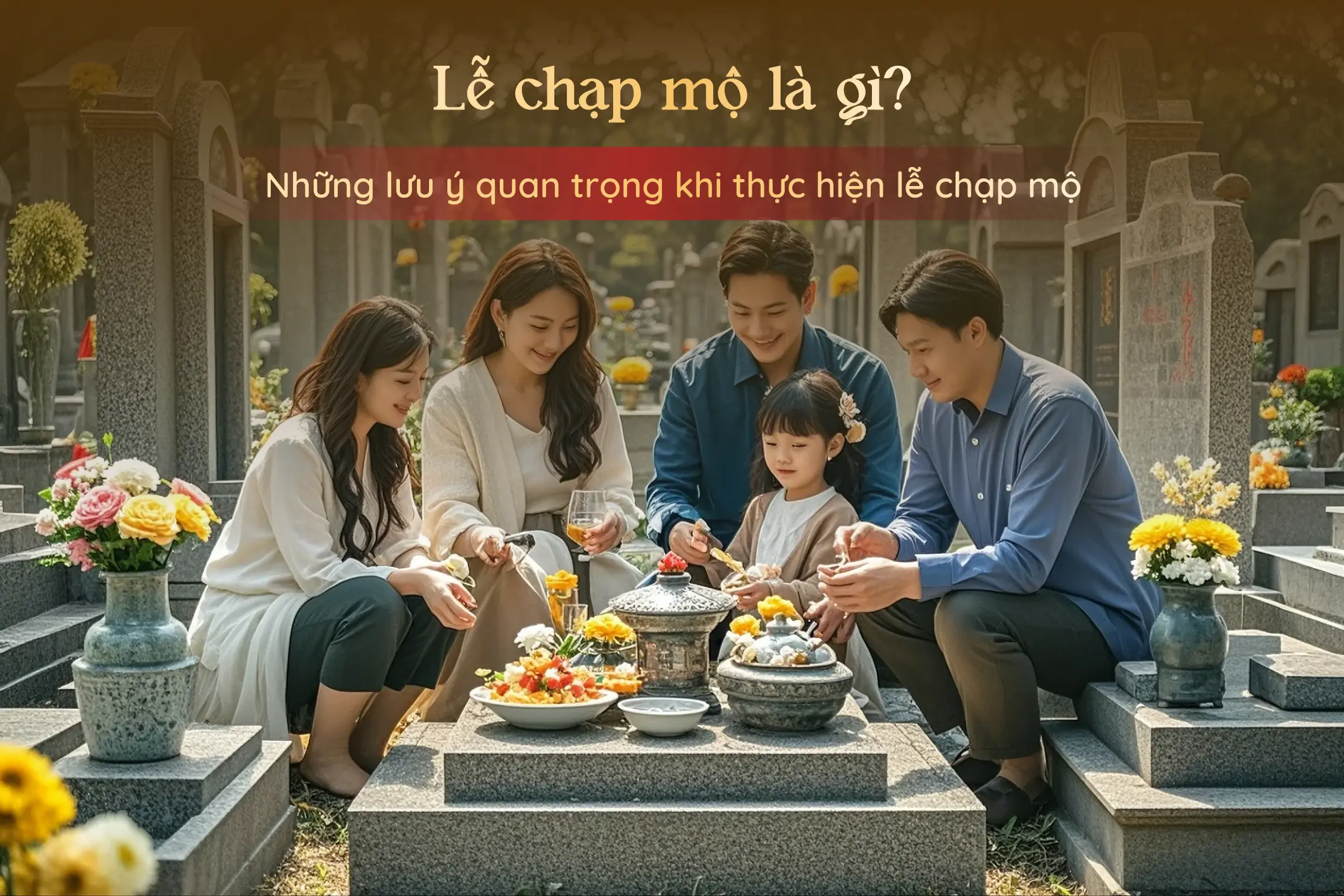 Lễ chạp mộ là gì? Những lưu ý quan trọng khi thực hiện lễ chạp mộ