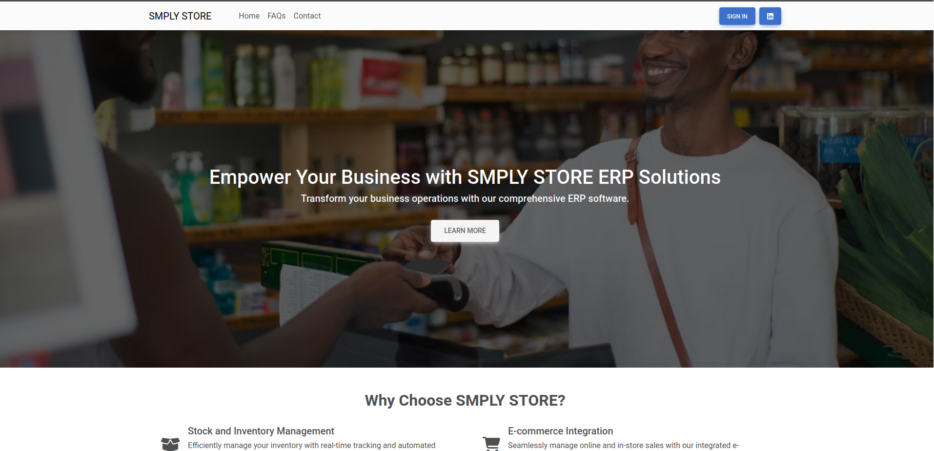 SMPLY Store Photo