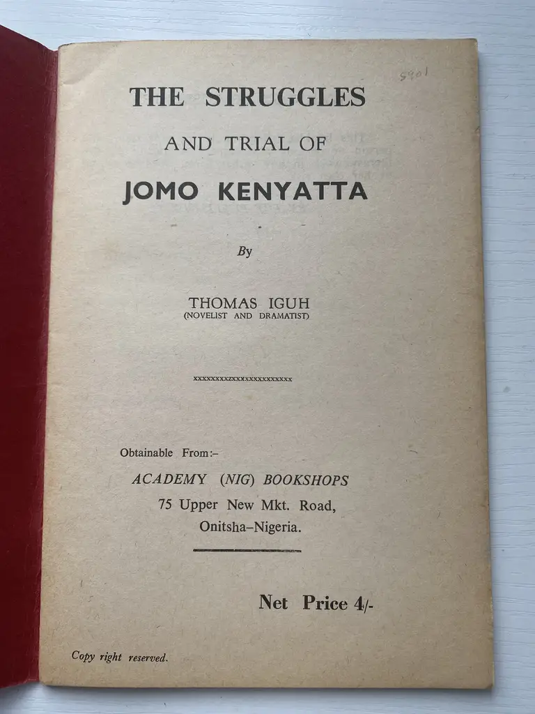 The Struggles & Trial Of Jomo Kenyatta photo