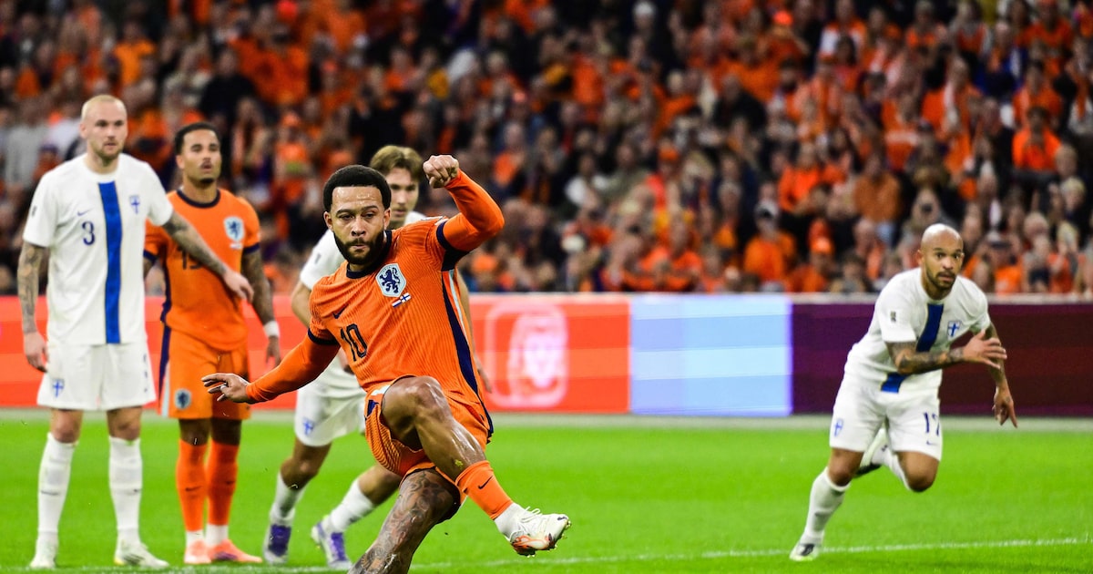 Memphis marca e dá 2 assistências em goleada de 4 a 0 da Holanda sobre a Finlândia