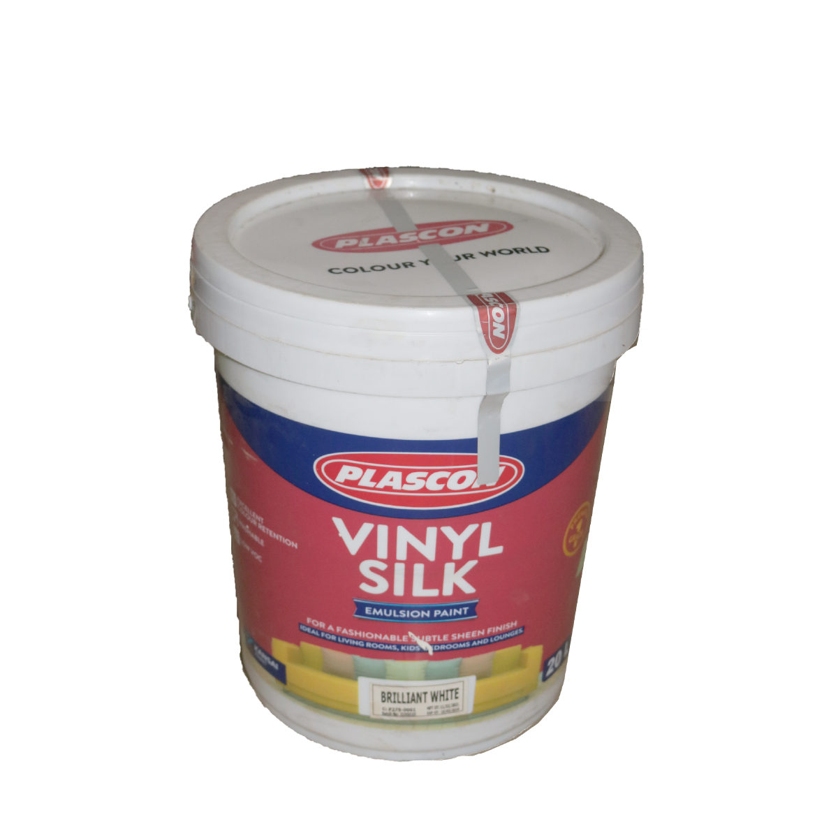 PLASCON VINYL SILK PAINT - WHITE/SOFT WHITE/CREAM (20Litre)