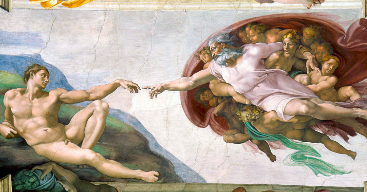 Todos conhecem o maior segredo da Criação de Adão de Michelangelo, mas há mais um detalhe que o pintor queria que as pessoas soubessem