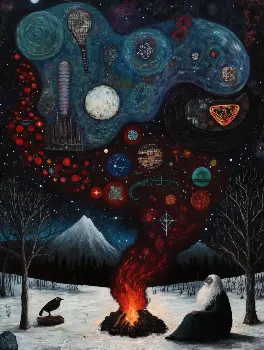 The Cosmic Alchemist's Fire