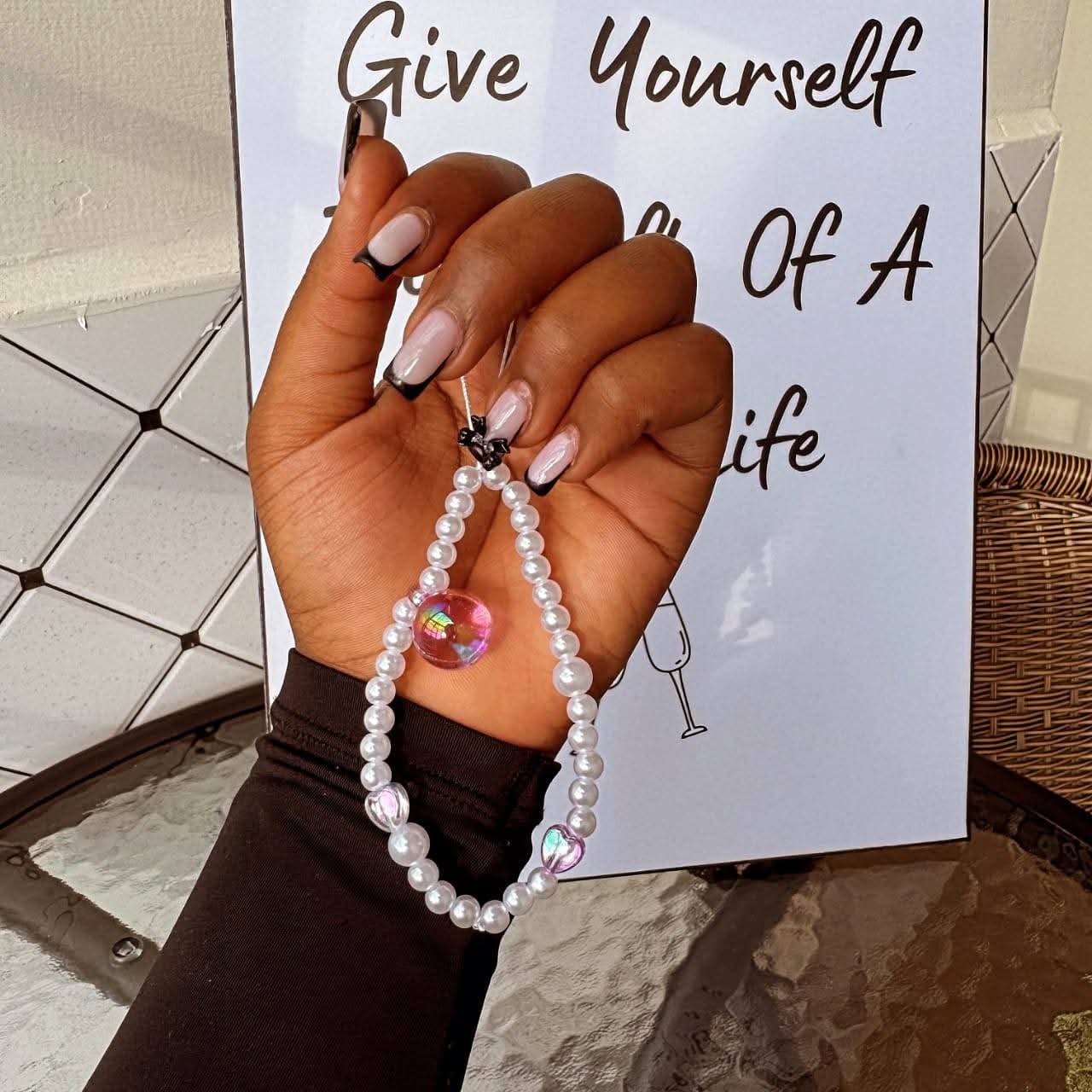 Joanna B3adazzled Glass Beaded Phone Charm (15)