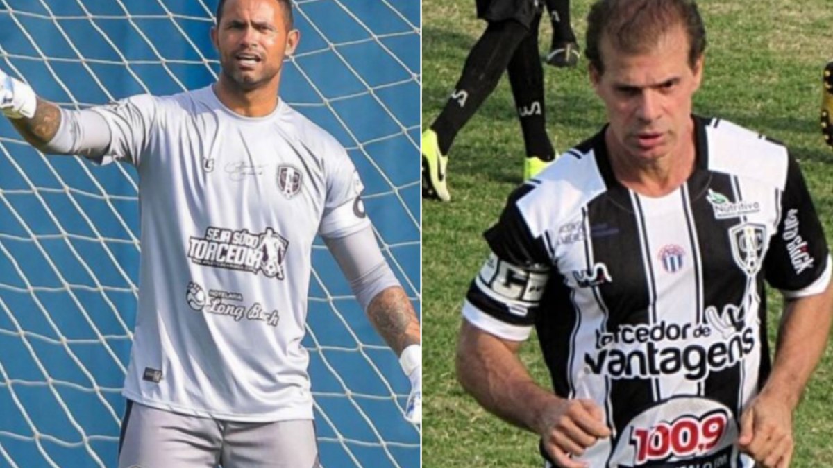 Hoje no Palmeiras, goleiro Bruno jogou no time de Túlio Maravilha