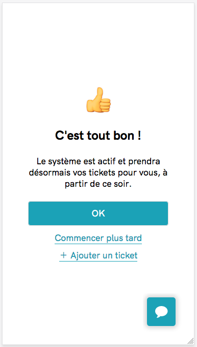 Dernière étape de l'inscription à Frequens