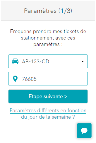 Troisième étape de l'inscription à Frequens pour des tickets PMR au Havre