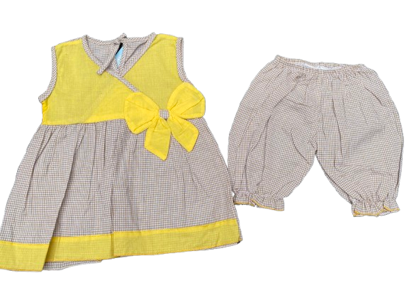 Baby Light Dress With Long Pants