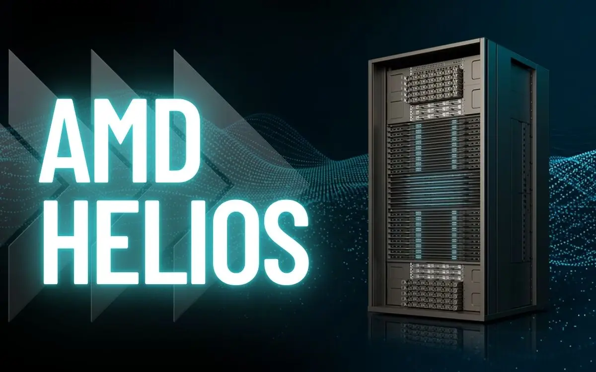 AMD apresenta plataforma Helios de hardware para IA com 50% mais memória que a NVIDIA Rubin