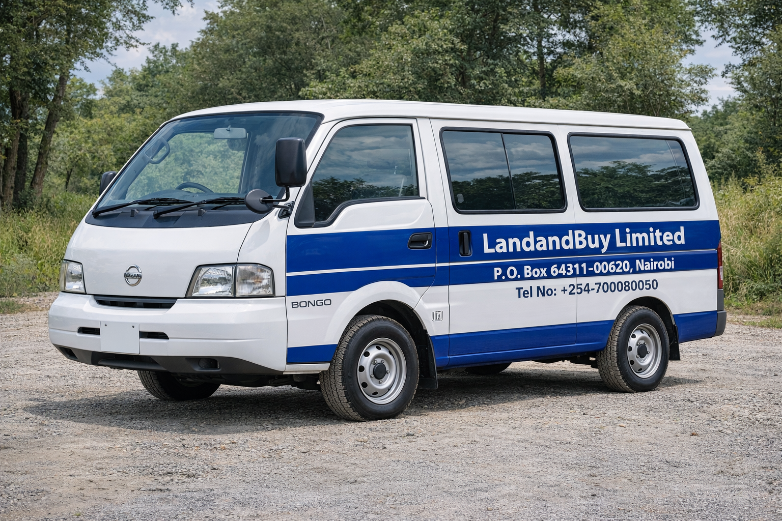 Transport & Logistics Services- Nissan Bongo Van - Call +254 700080050