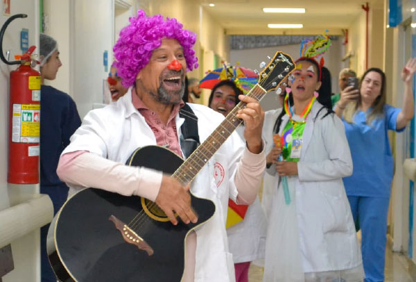 Semana da Criança na Pediatria da Santa Casa teve programação especial e cheia de alegria