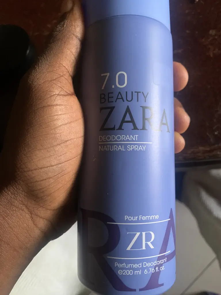 Deodorant spray