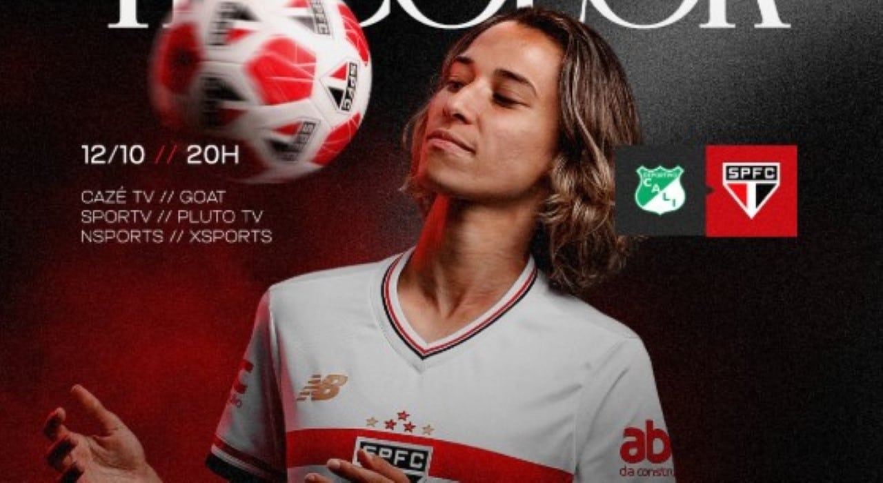 Deportivo Cali x São Paulo pela Libertadores Feminina: onde assistir ao vivo e escalações