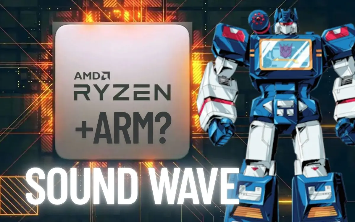 APU AMD Sound Wave baseada em ARM volta a aparecer, revelando seu tamanho