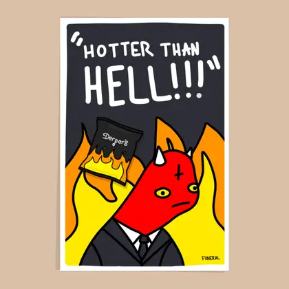 Hotter Than Hell Poster