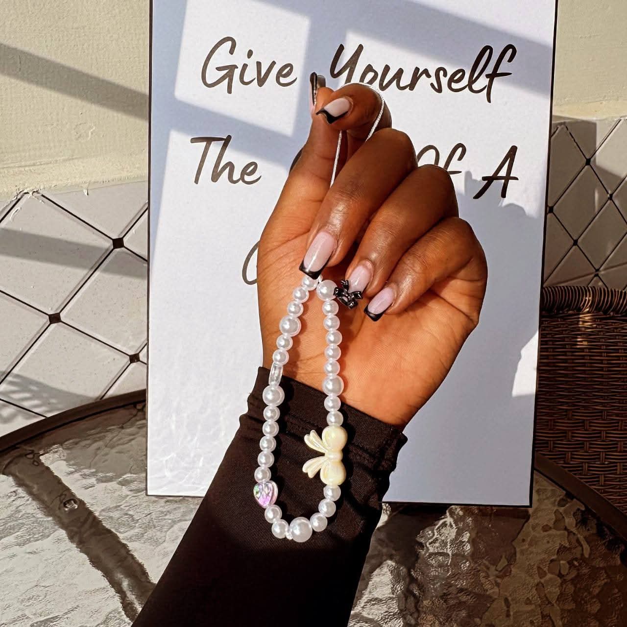 Joanna B3adazzled Beaded Glass Phone Charm (1)