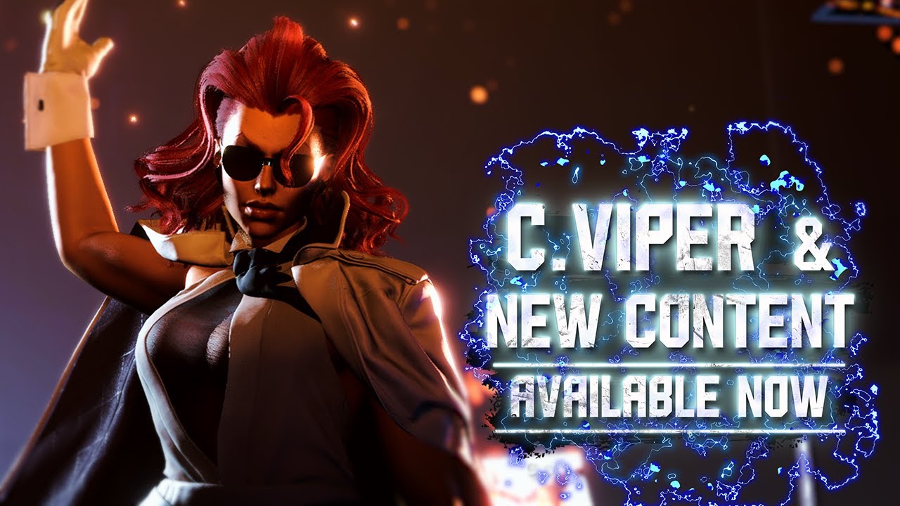 C. Viper está disponível em Street Fighter 6; trailer de lançamento e patch notes