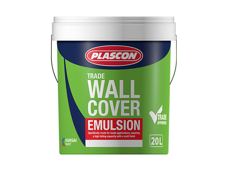 PLASCON WALL COVER EMULSION- ALL COLOURS   (1 litre)