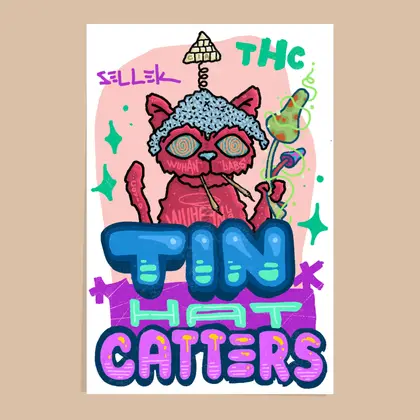 Tin Hat Catters Poster