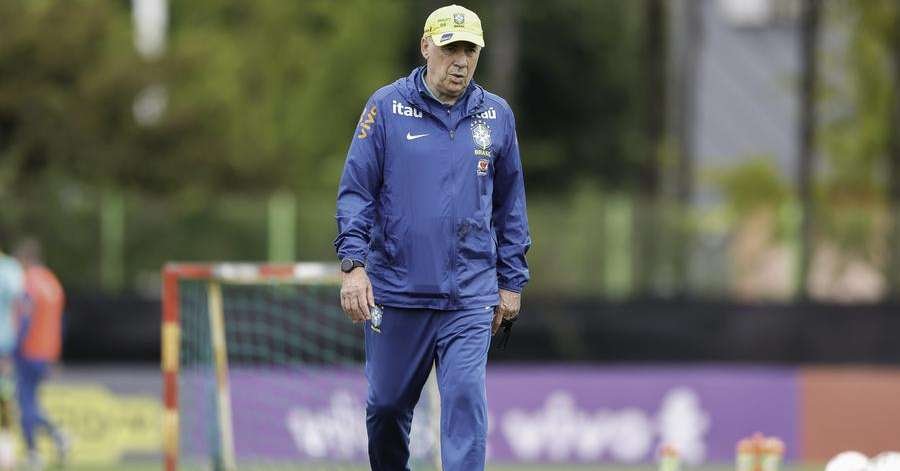 Ancelotti contraria ditado popular e fará novas experiências em amistoso da Seleção Brasileira contra o Japão