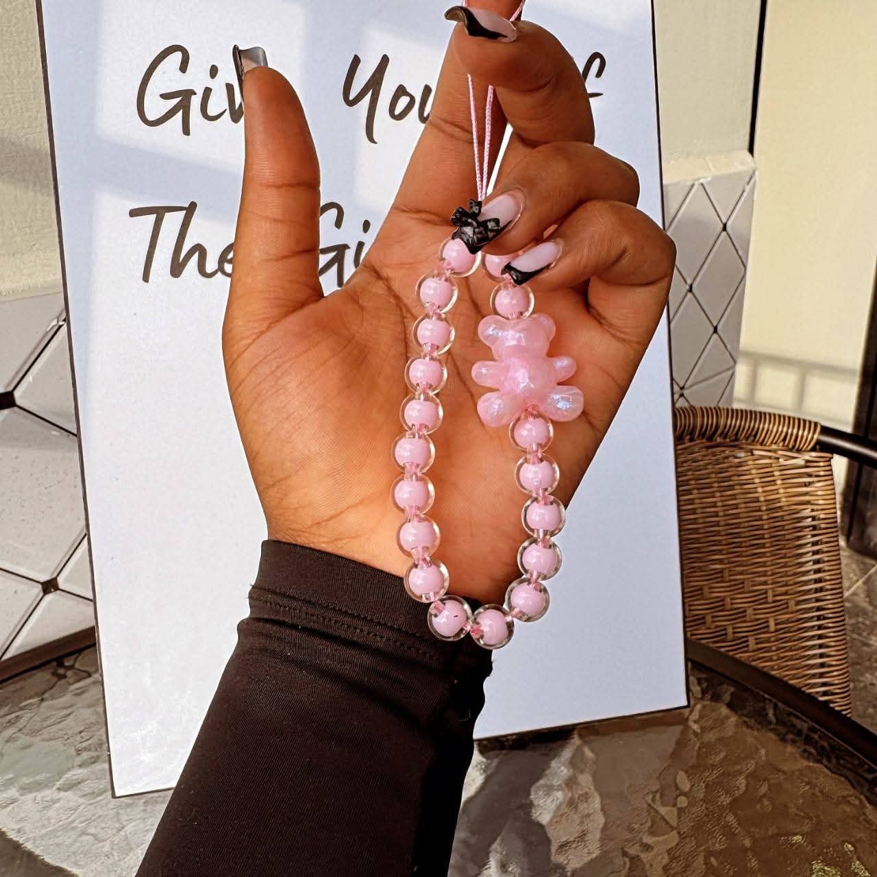 Joanna B3adazzled Glass Beaded Phone Charm (10)