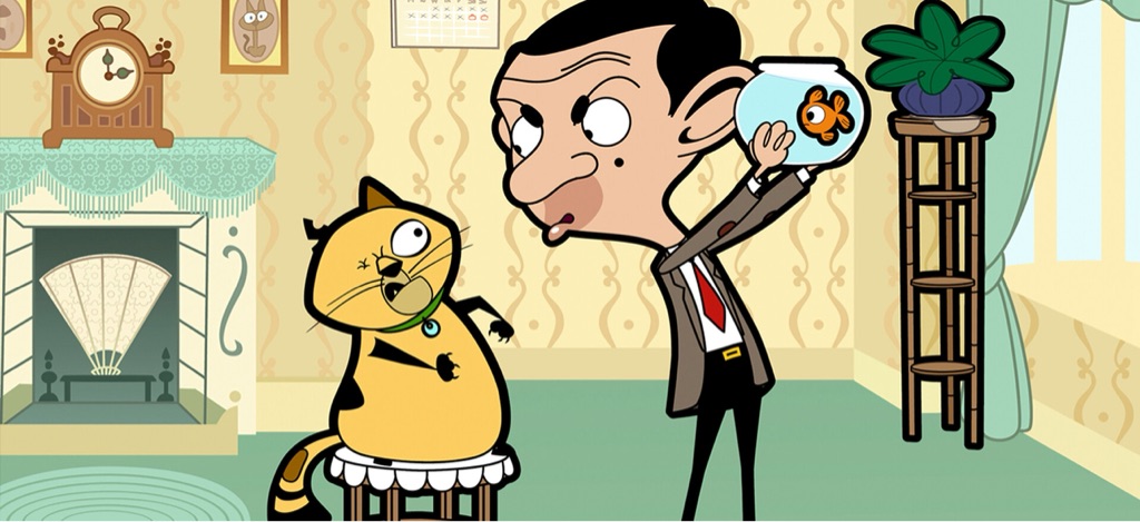 Mr. beans cat logo
