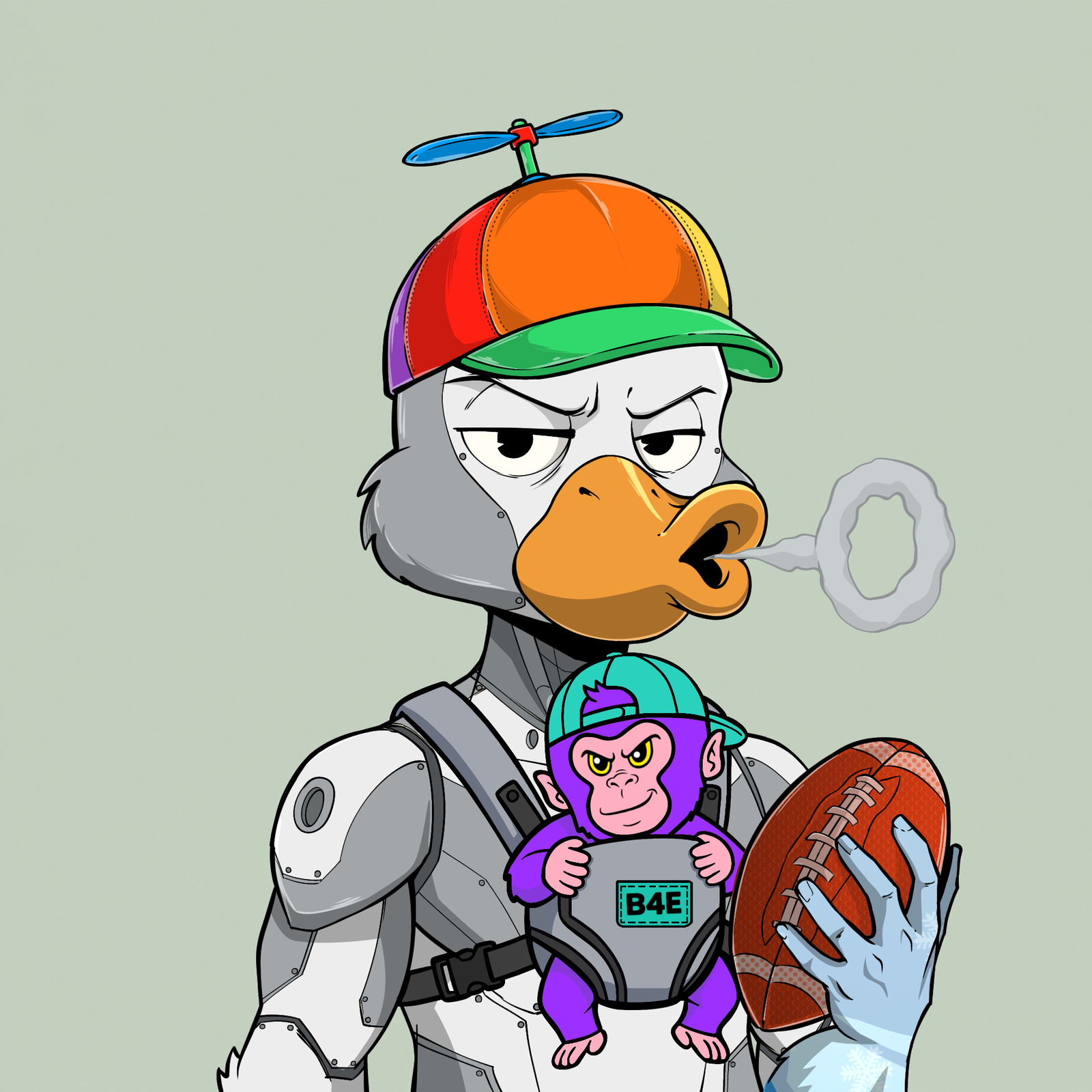 Grumpy Duck #2304