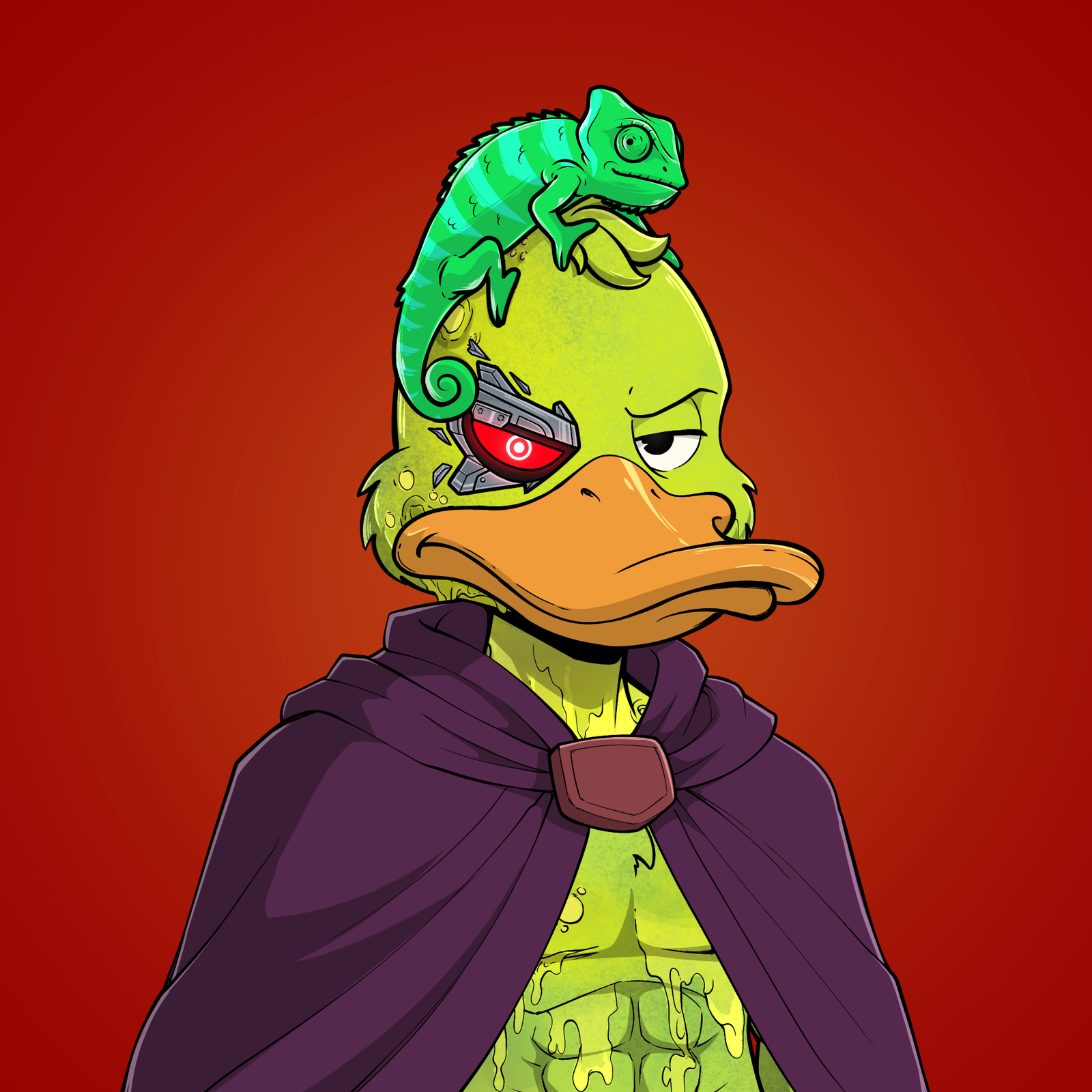 Grumpy Duck #2458