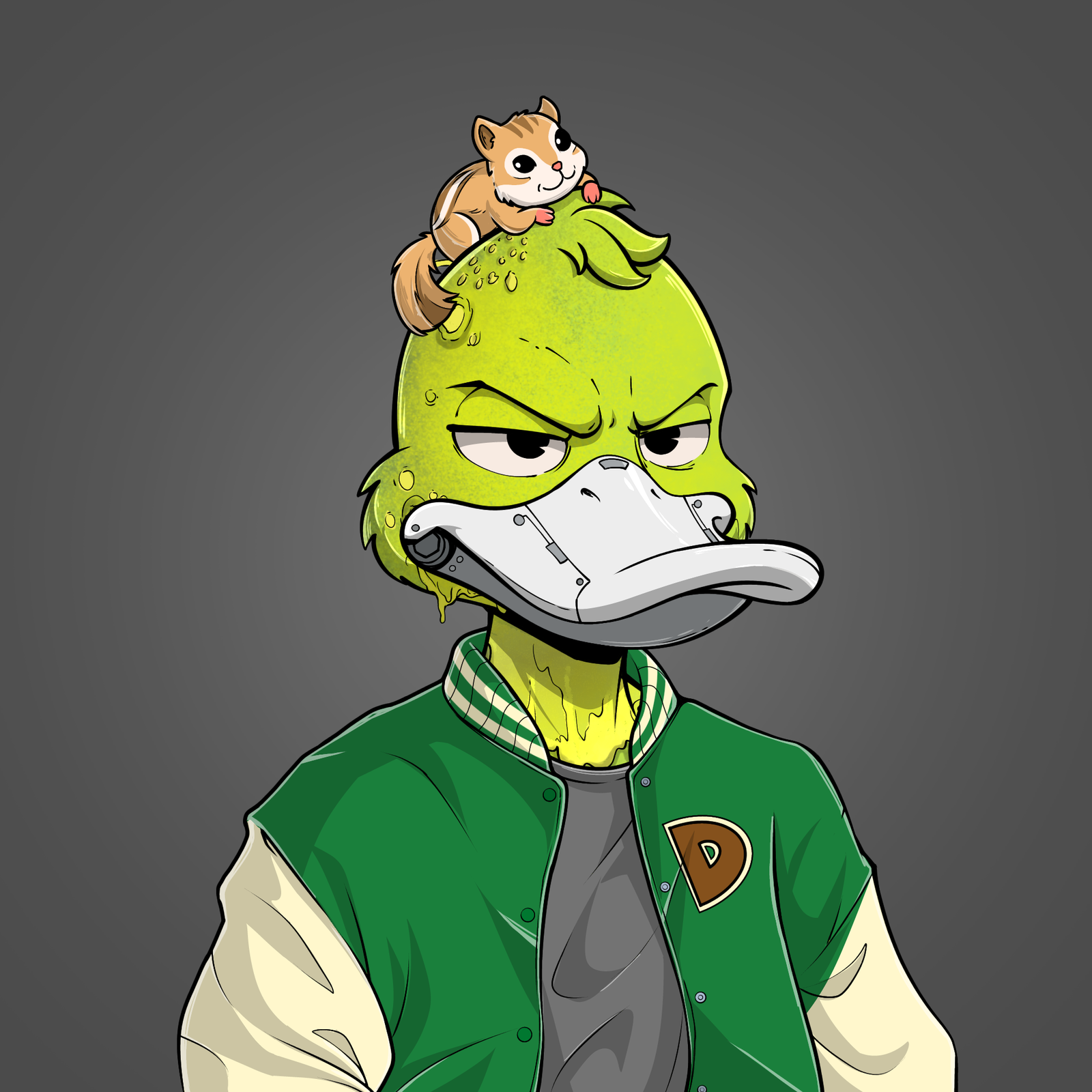 Grumpy Duck #2538