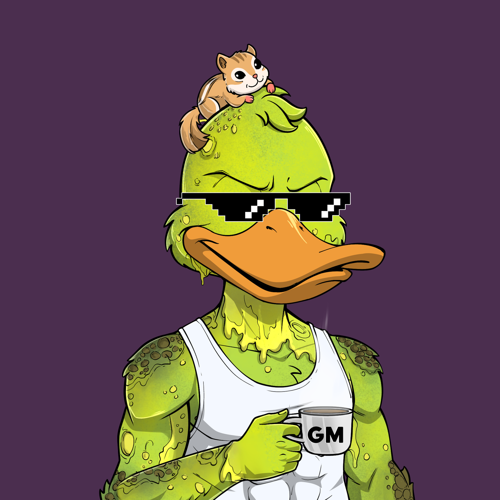Grumpy Duck #2608