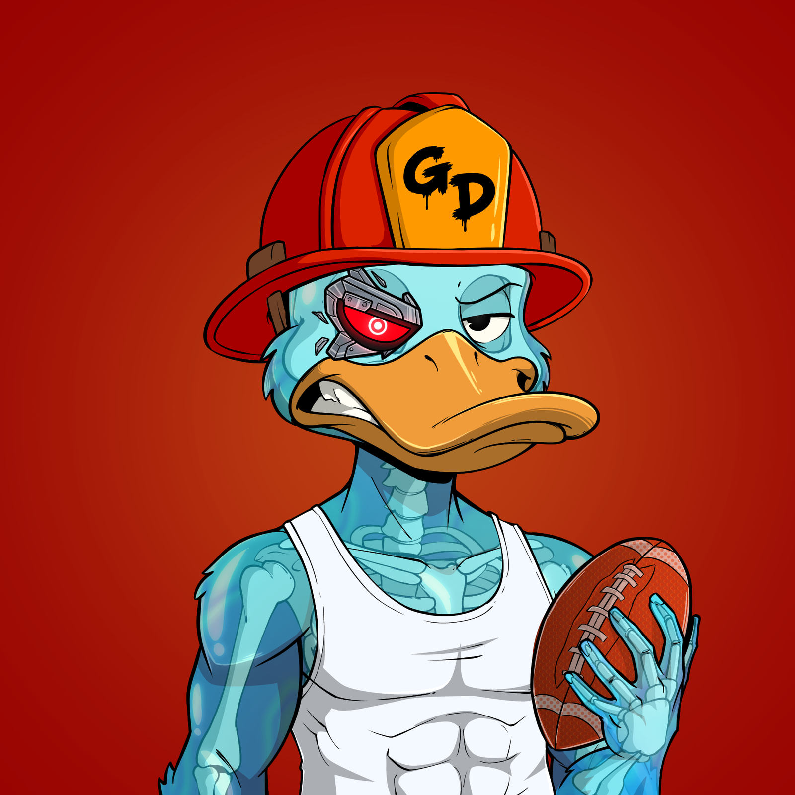 Grumpy Duck #2650