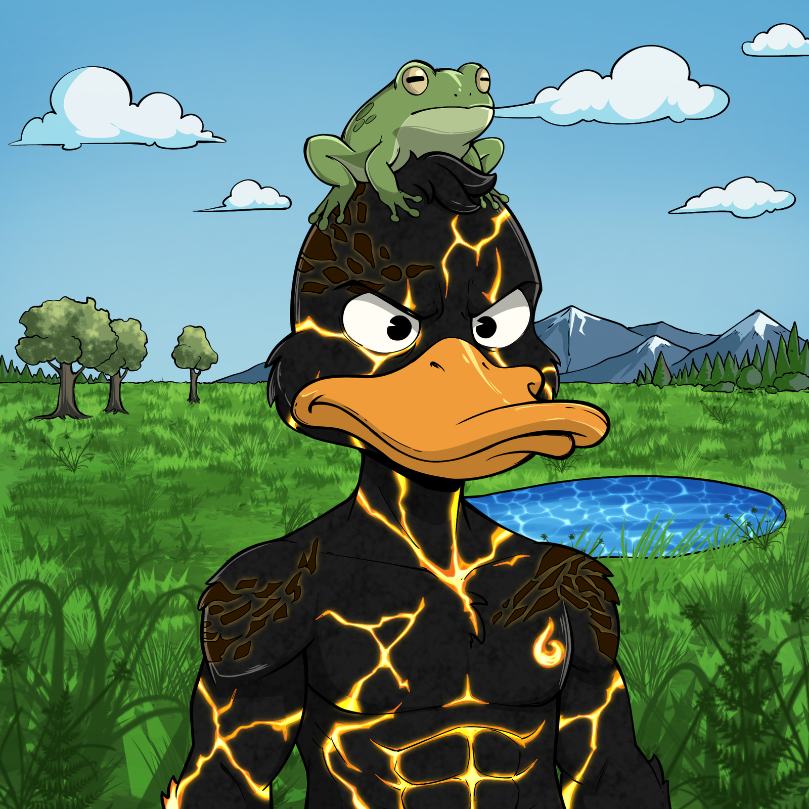 Grumpy Duck #2813