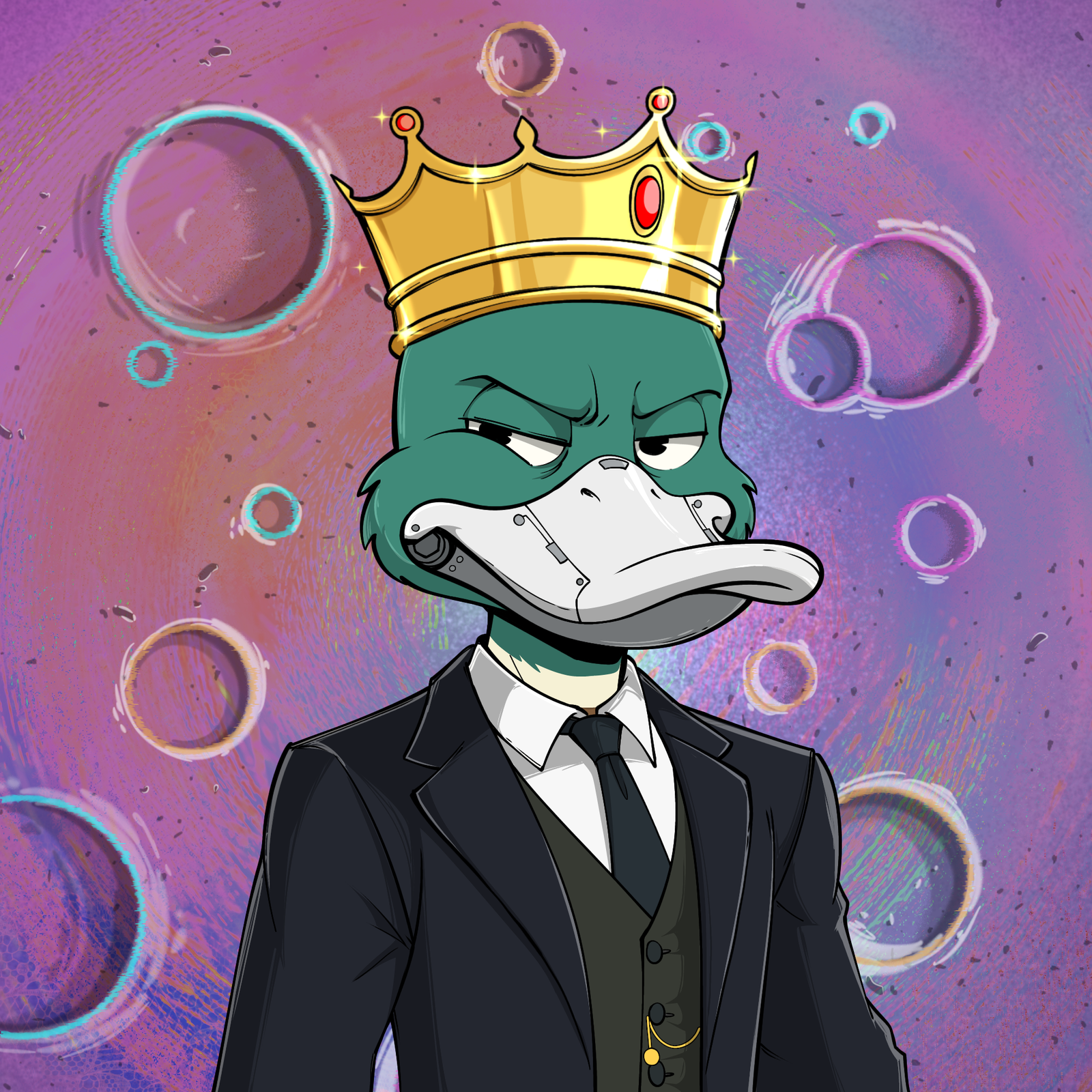 Grumpy Duck #1450
