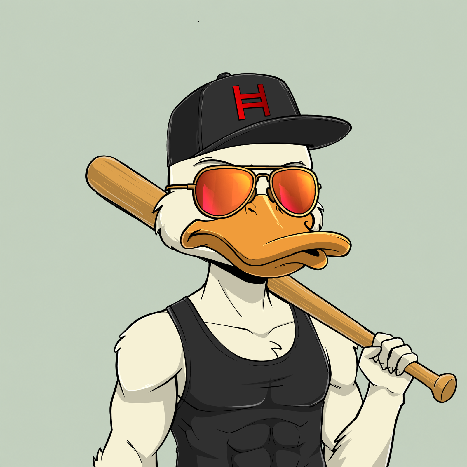 Grumpy Duck #1656