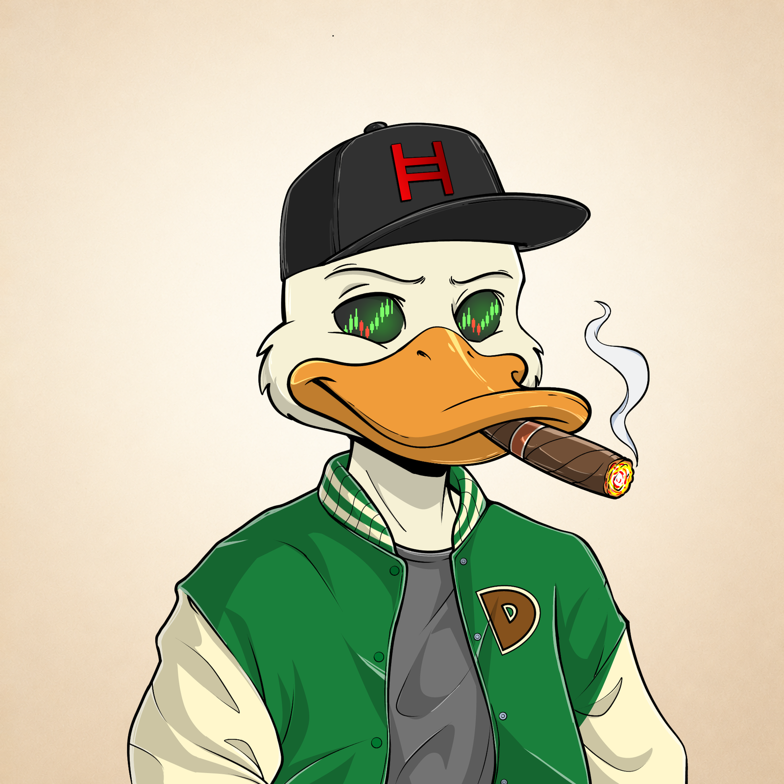 Grumpy Duck #1753