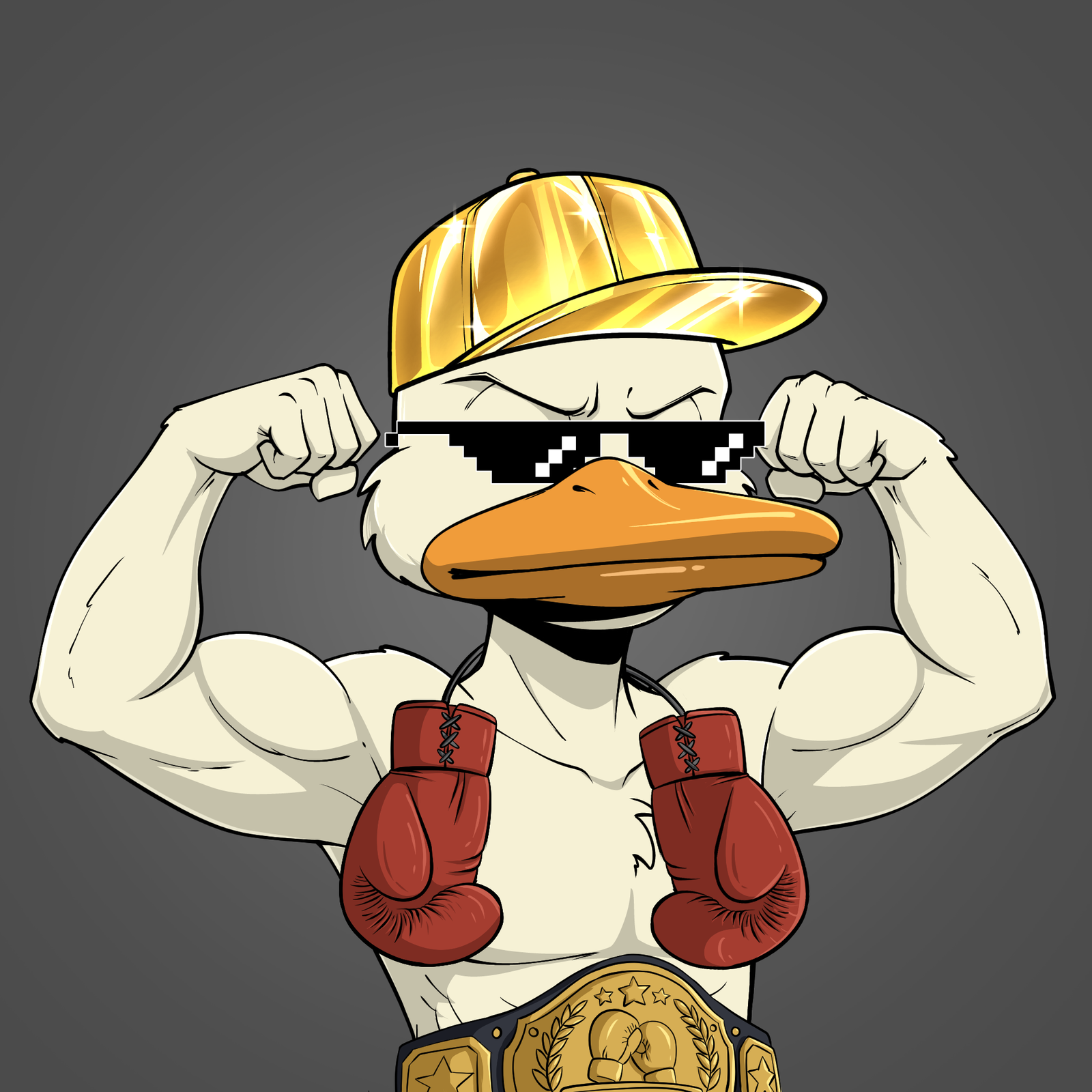 Grumpy Duck #2116