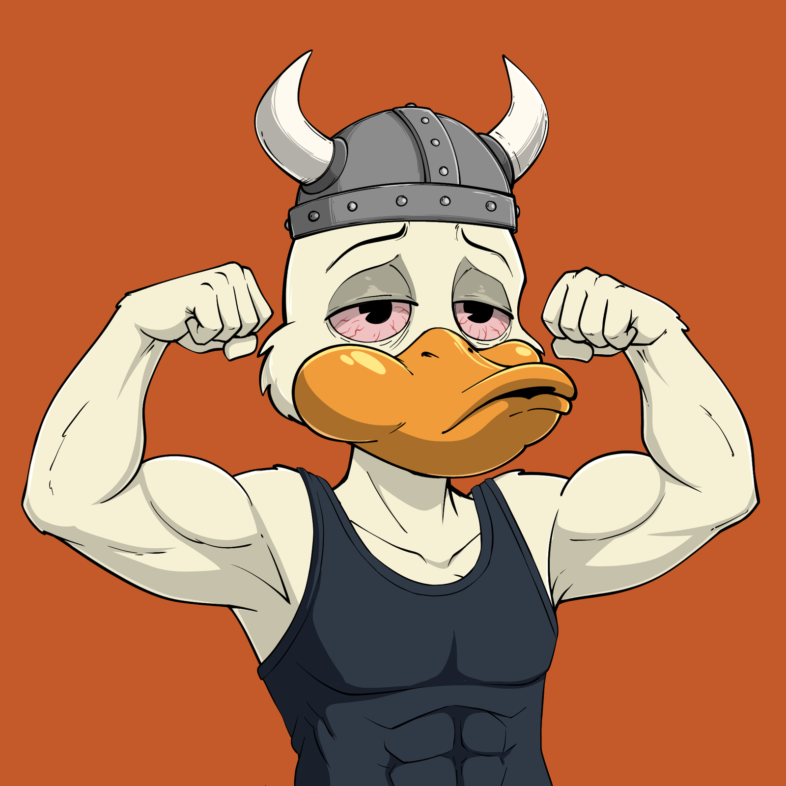 Grumpy Duck #2124