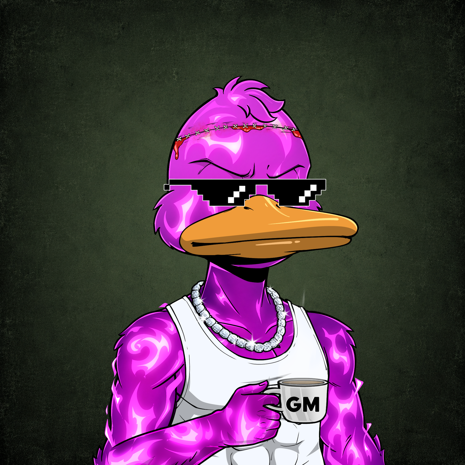Grumpy Duck #2174